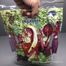 Fresh Keeping Packaging Bag Fruit Vegetable Storage Bag with Handle